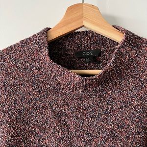 COS mockneck sweater
